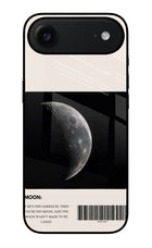 Moon Phase iPhone Air Glass Case Back Cover by Casekaro