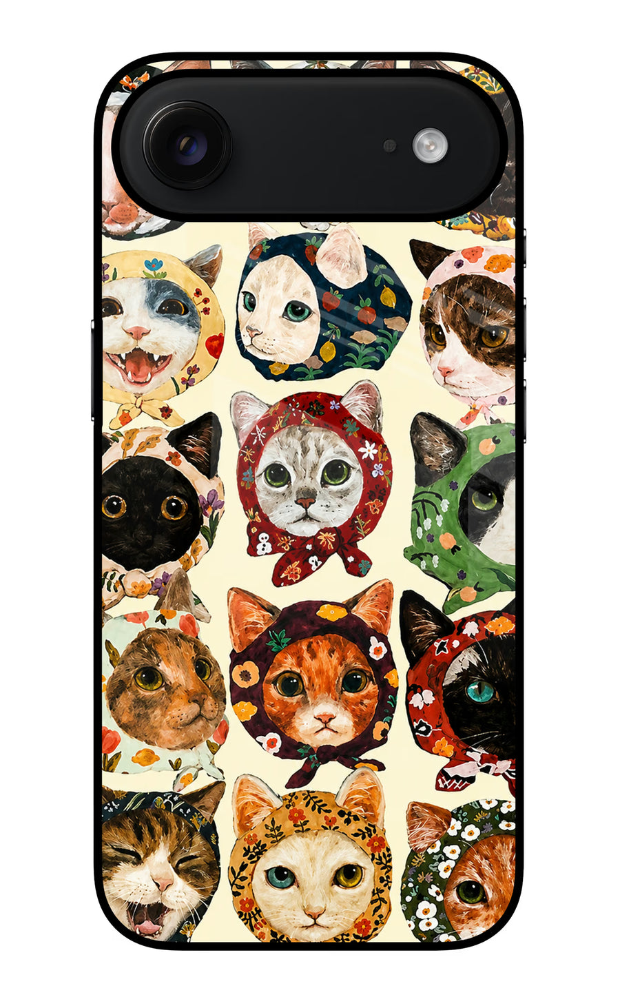 Cool Cat iPhone Air Back Cover, Glass case