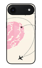 Miss Orbit iPhone Air Glass Case Back Cover by Casekaro