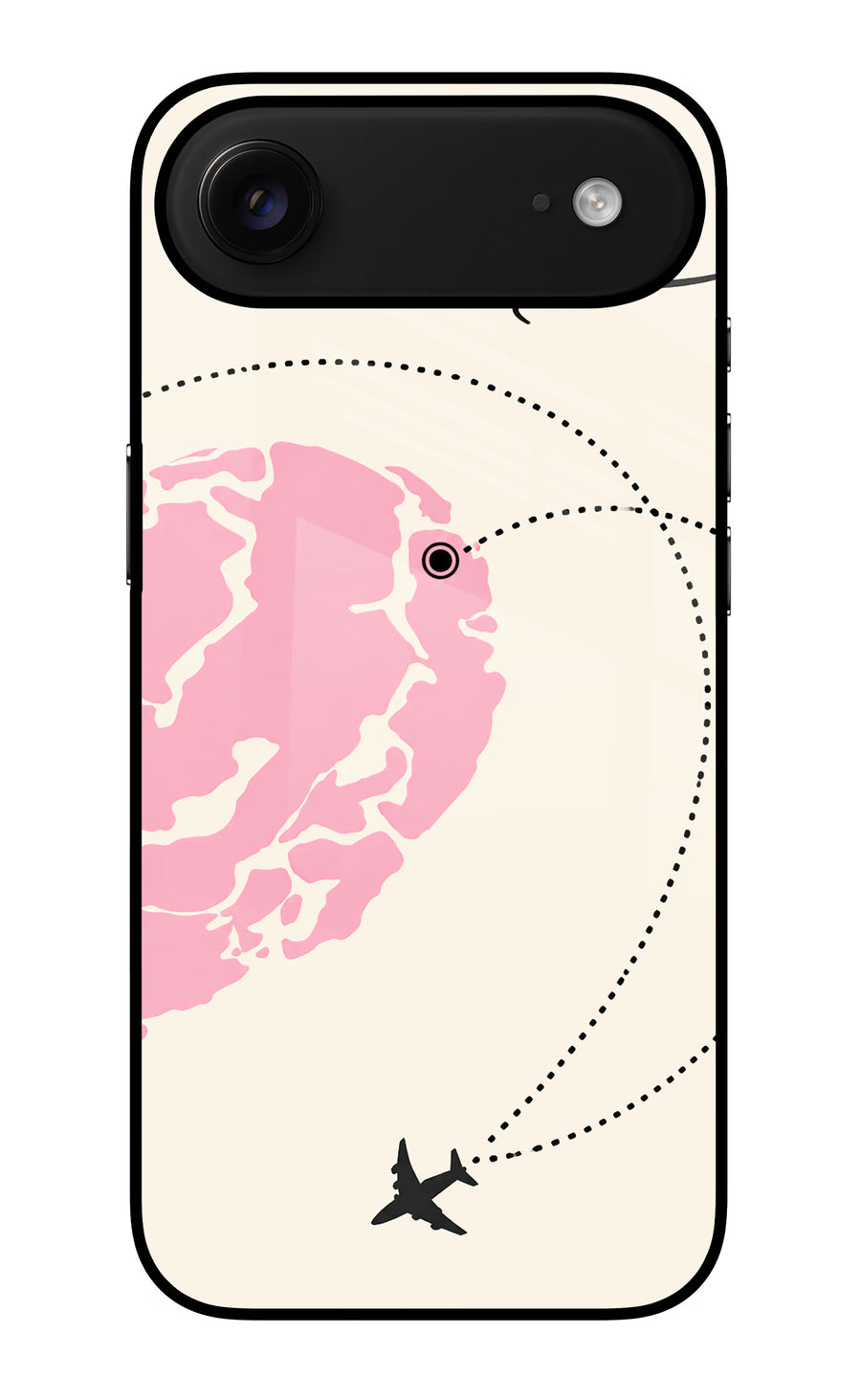 Miss Orbit iPhone Air Back Cover, Glass case