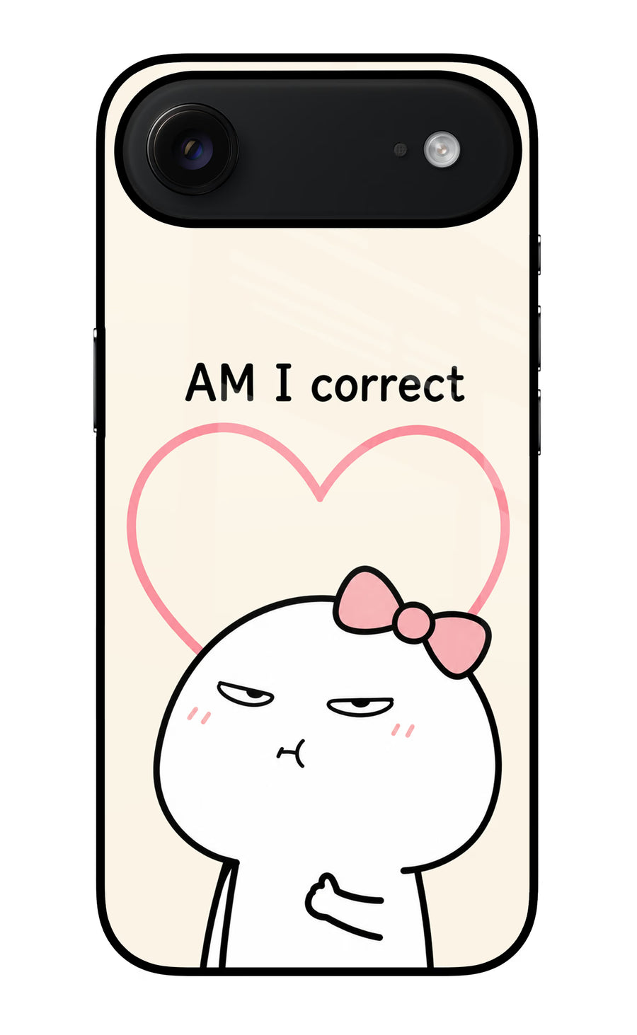 Always Right iPhone Air Back Cover, Glass case