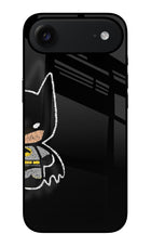 Bat Kitty iPhone Air Glass Case Back Cover by Casekaro