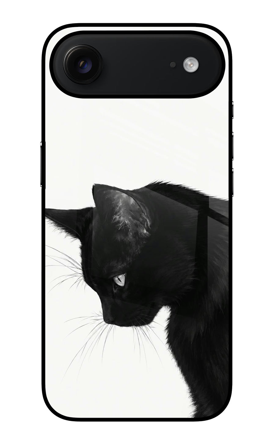 Shadow Gaze iPhone Air Back Cover, Glass case