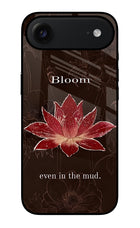 Bloom iPhone Air Glass Case Back Cover by Casekaro