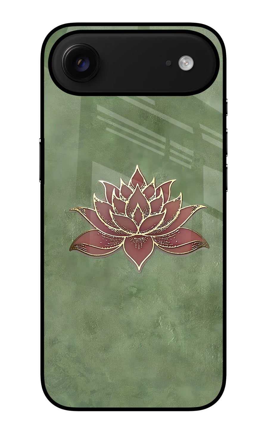 Lotus Grace iPhone Air Back Cover, Glass case