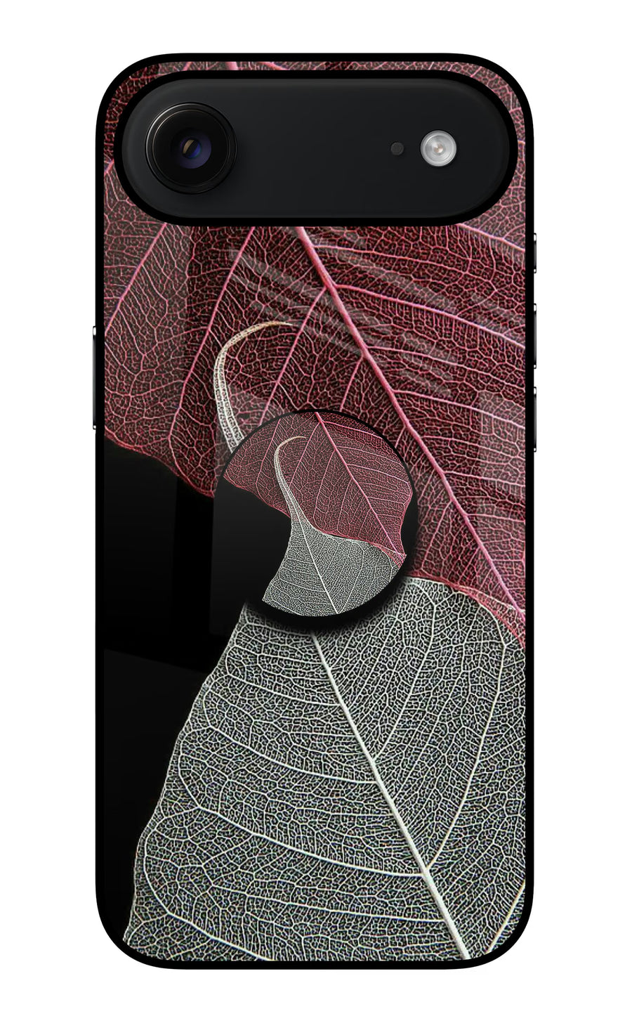 Leaf Pattern iPhone Air Pop Case, Glass case