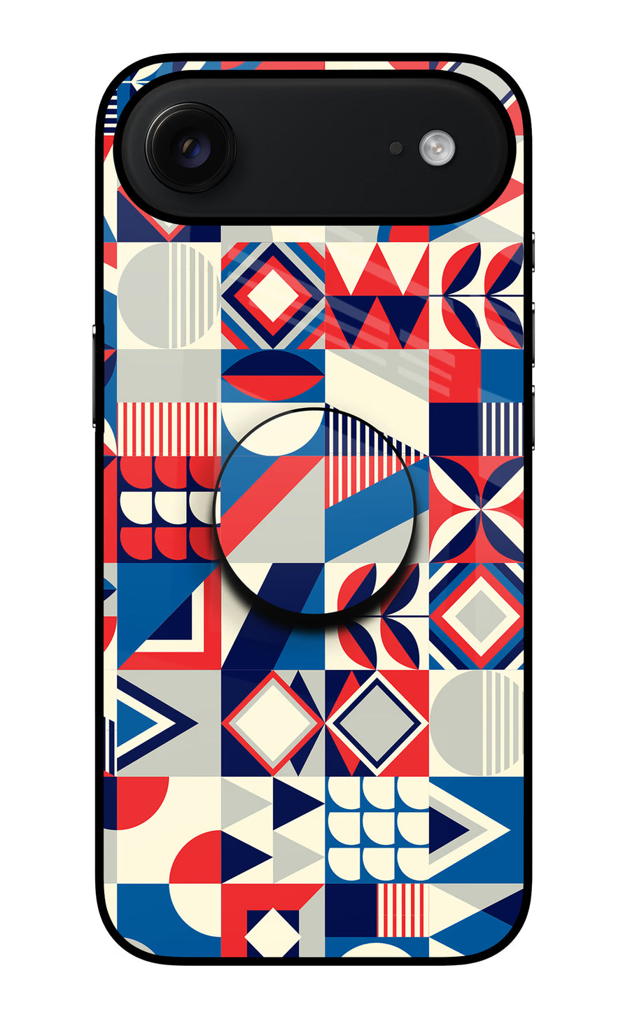 Colorful Pattern iPhone Air Pop Case, Glass case