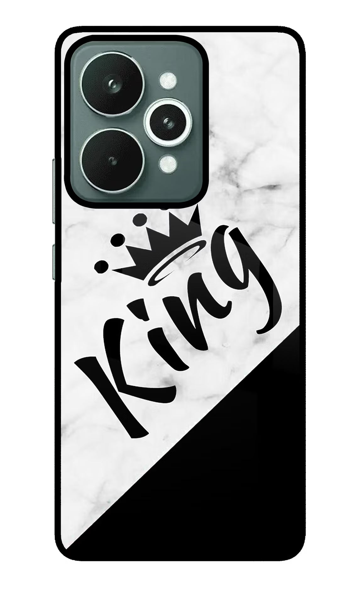 King Realme 15 Glass Case