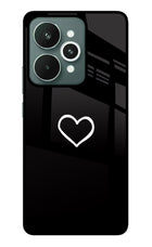 Heart Realme 15 Glass Case