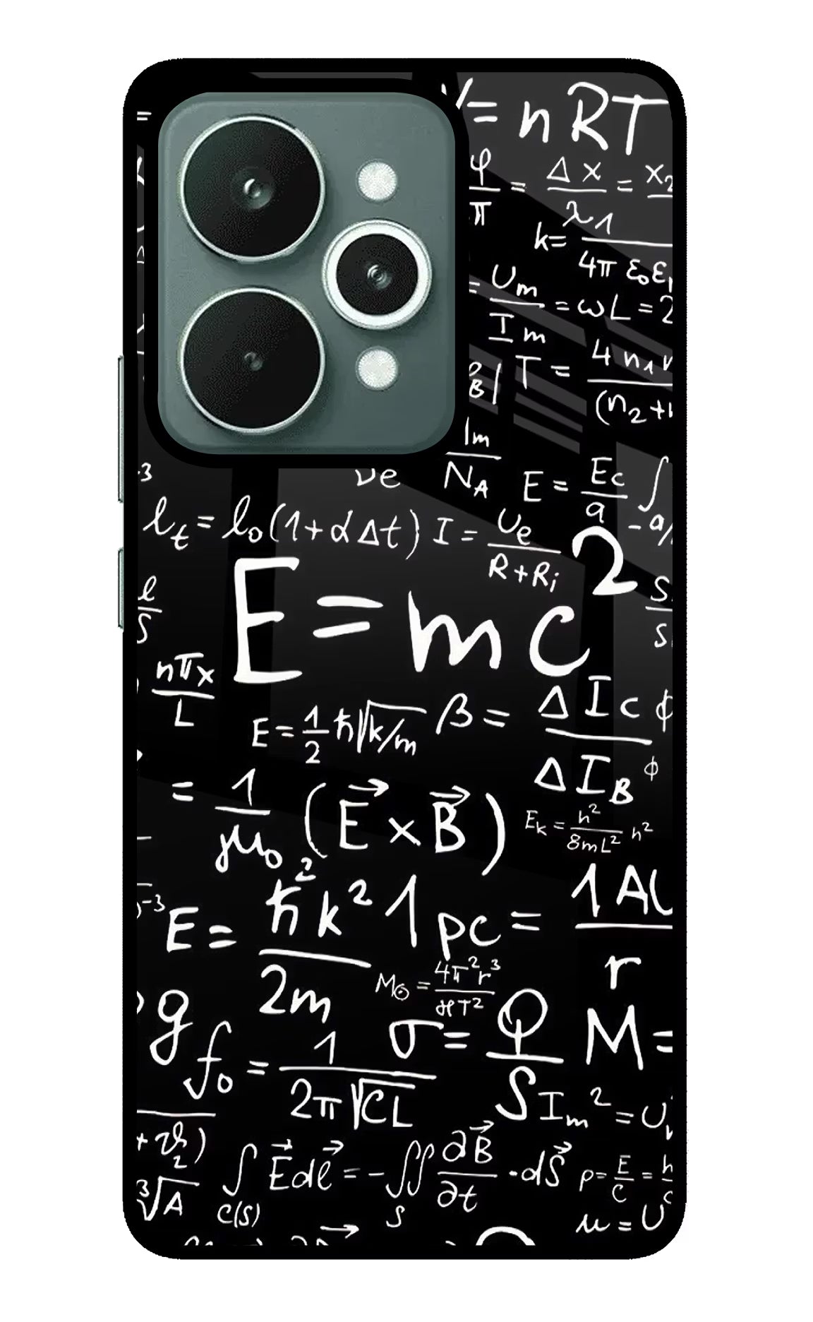 Physics Formula Realme 15 Glass Case
