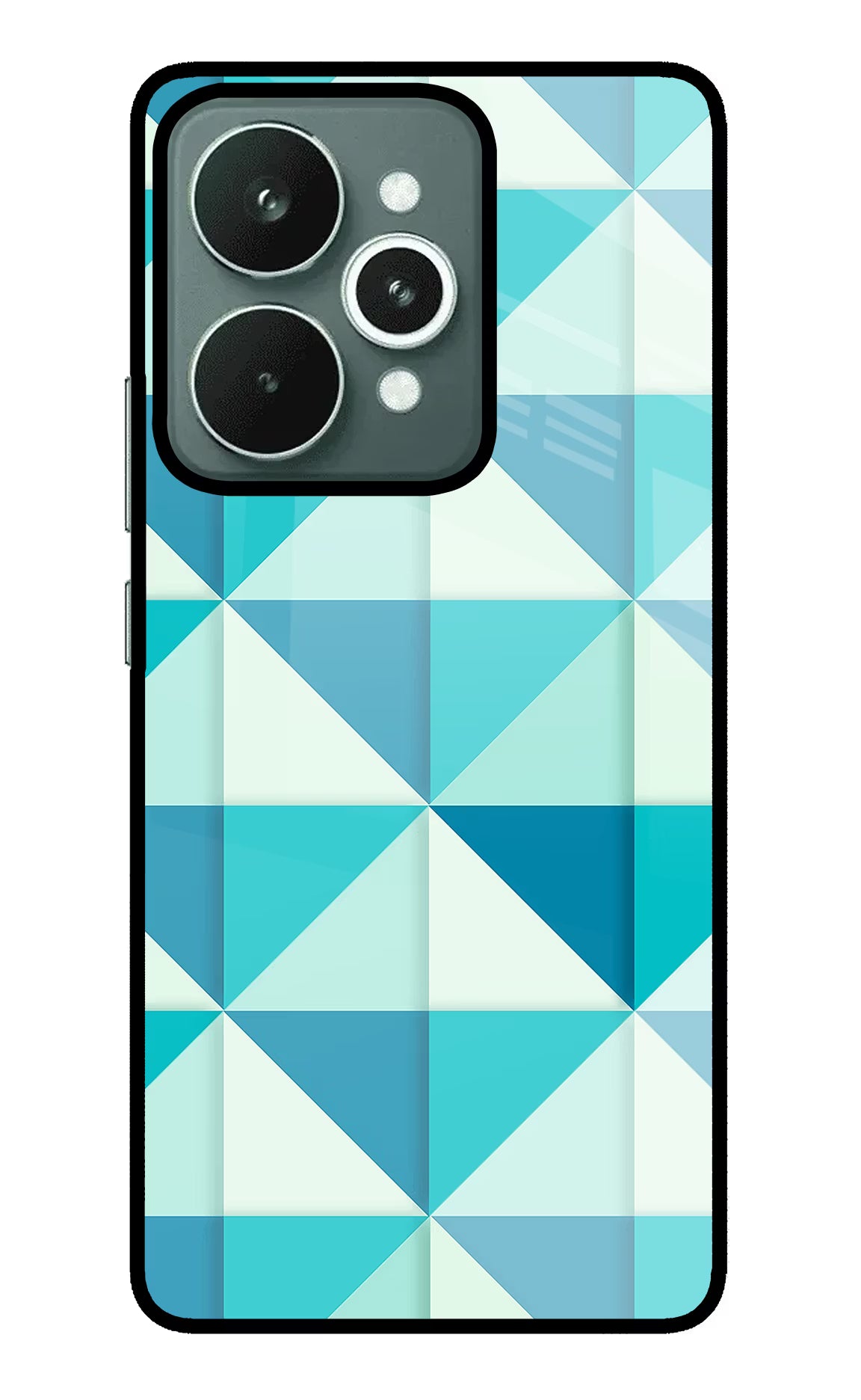 Abstract Realme 15 Glass Case Back Cover by Casekaro