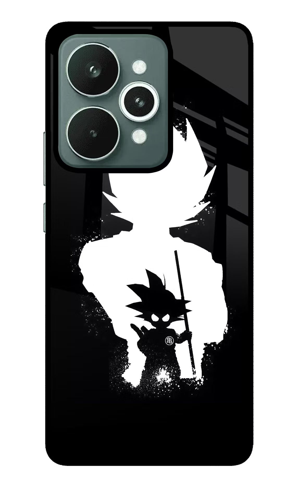 Goku Shadow Realme 15 Glass Case
