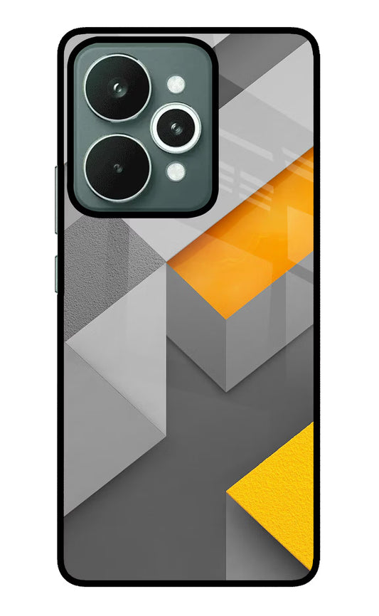 Abstract Realme 15 Glass Case
