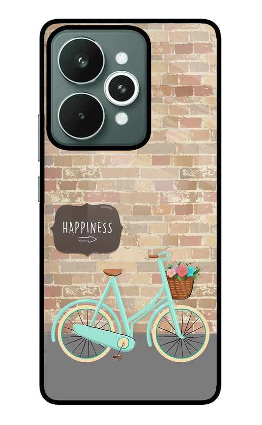 Happiness Artwork Realme 15 Glass Case