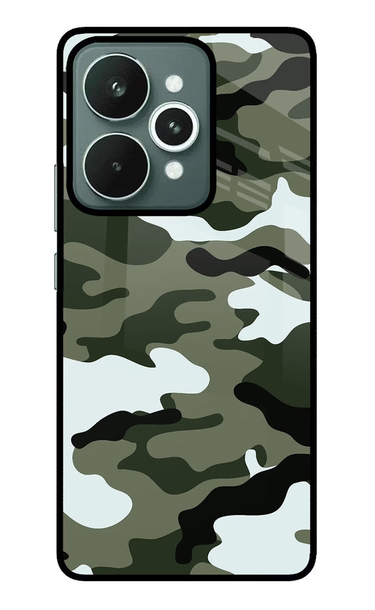 Camouflage Realme 15 Glass Case