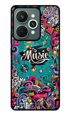 Music Graffiti Realme 15 Glass Case