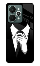 Black Tie Realme 15 Glass Case
