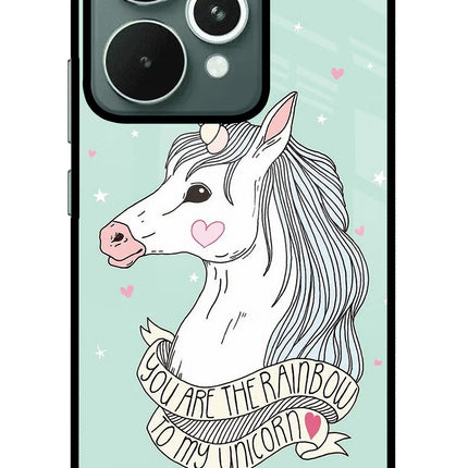 Unicorn Wallpaper Realme 15 Glass Case