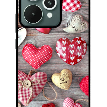 Love Wallpaper Realme 15 Glass Case