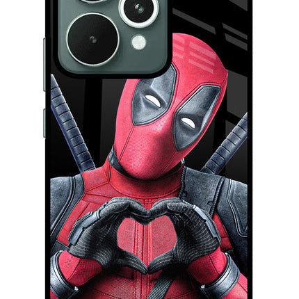 Deadpool Realme 15 Glass Case