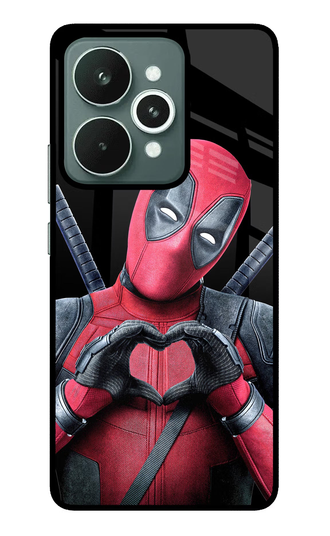 Deadpool Realme 15 Glass Case
