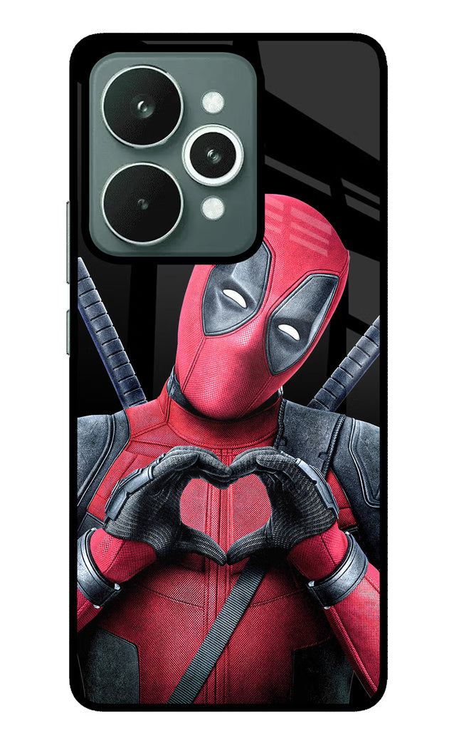 Deadpool Realme 15 Glass Case
