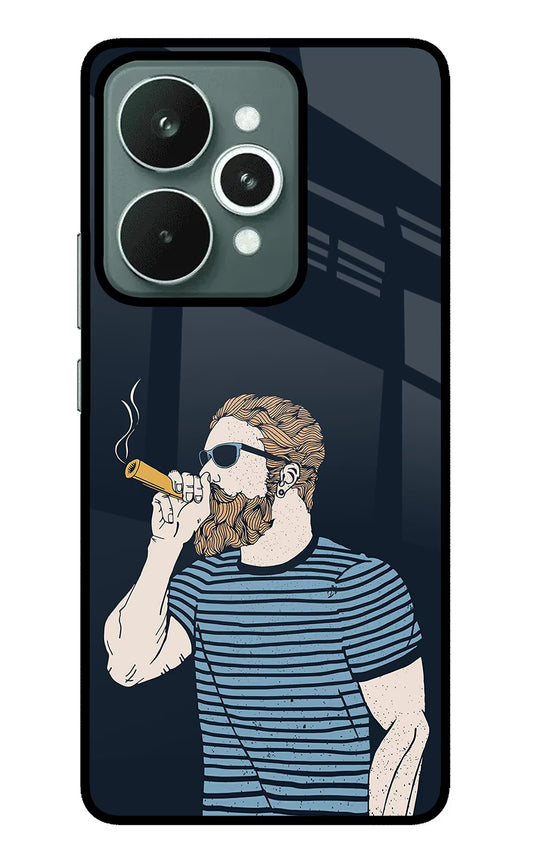 Smoking Realme 15 Glass Case
