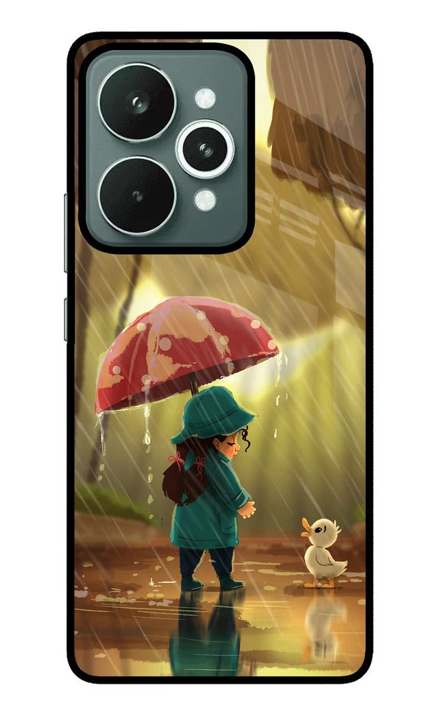 Rainy Day Realme 15 Glass Case