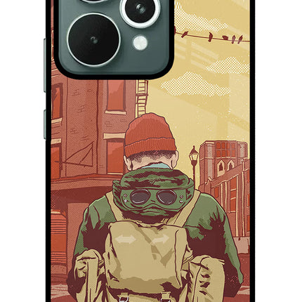 Adventurous Realme 15 Glass Case