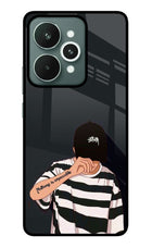 Aesthetic Boy Realme 15 Glass Case