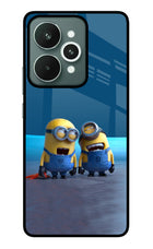 Minion Laughing Realme 15 Glass Case