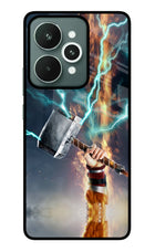 Thor Hammer Mjolnir Realme 15 Glass Case