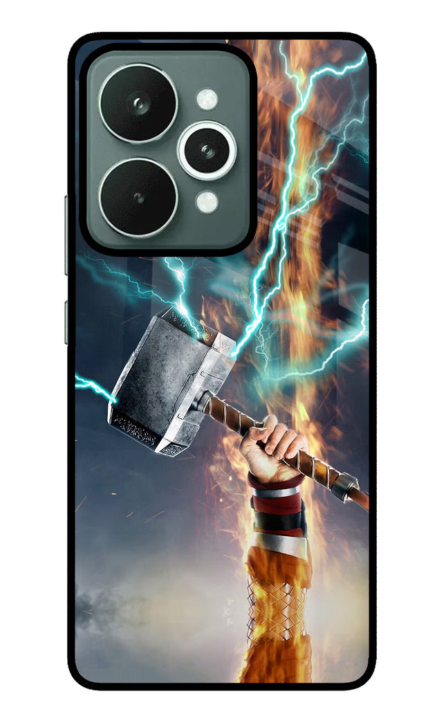 Thor Hammer Mjolnir Realme 15 Glass Case