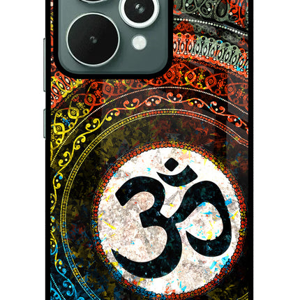 Om Cultural Realme 15 Glass Case