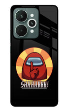 Among Us Shhh! Realme 15 Glass Case