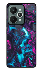 Abstract Realme 15 Glass Case