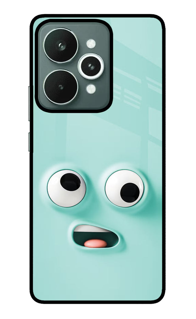Funny Cartoon Realme 15 Glass Case