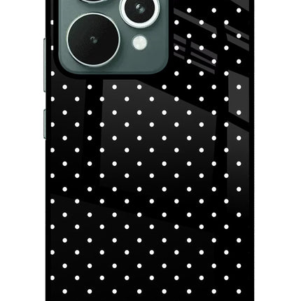 White Dots Realme 15 Glass Case