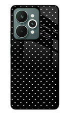 White Dots Realme 15 Glass Case