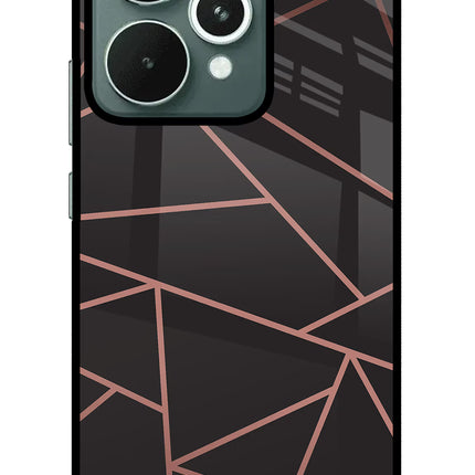 Geometric Pattern Realme 15 Glass Case