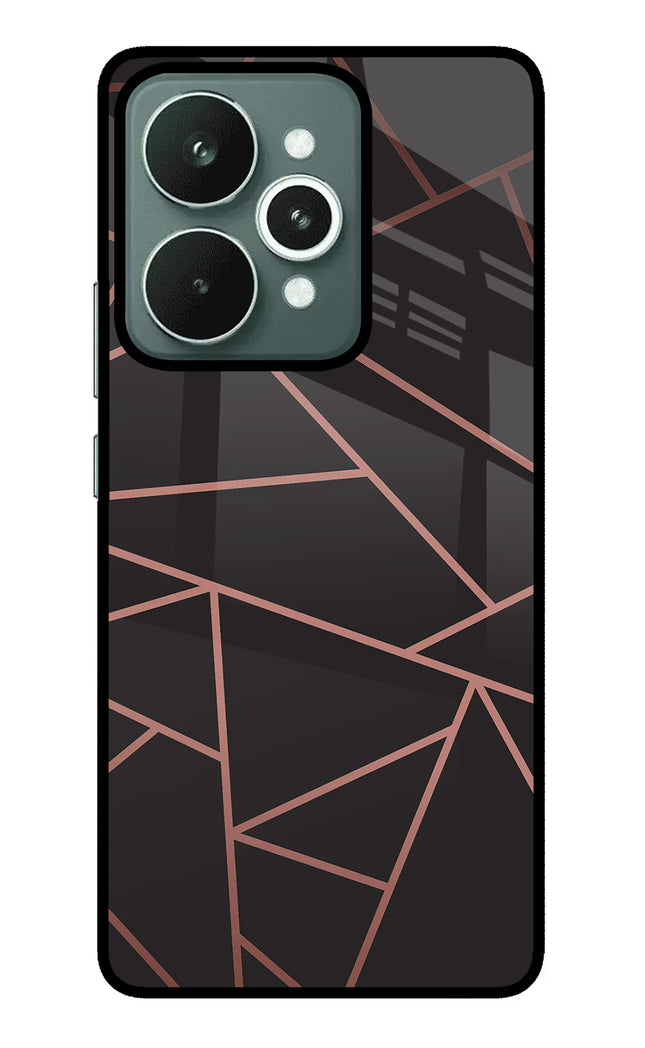 Geometric Pattern Realme 15 Glass Case