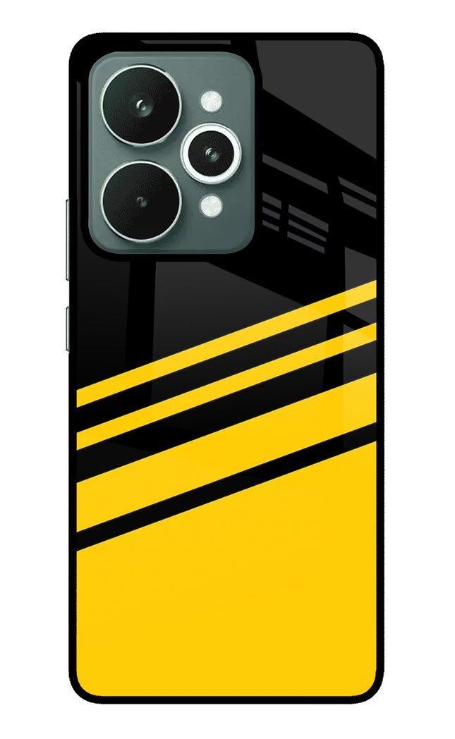 Yellow Shades Realme 15 Glass Case
