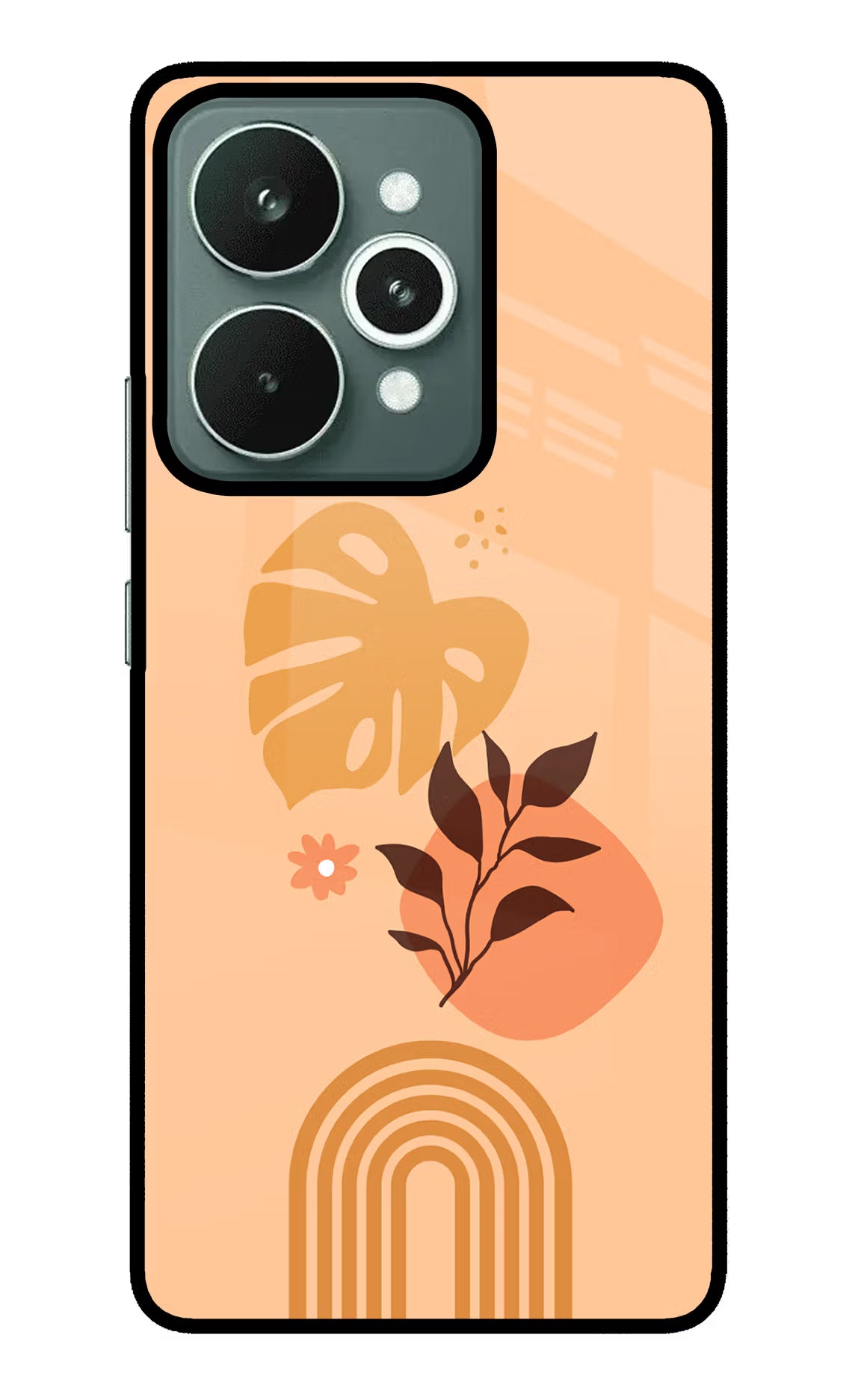 Bohemian Art Realme 15 Glass Case