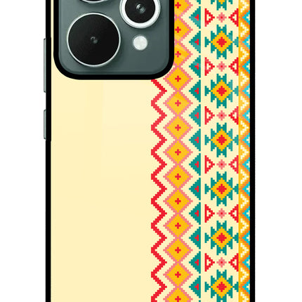 Ethnic Seamless Realme 15 Glass Case