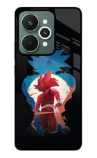 Goku Realme 15 Glass Case