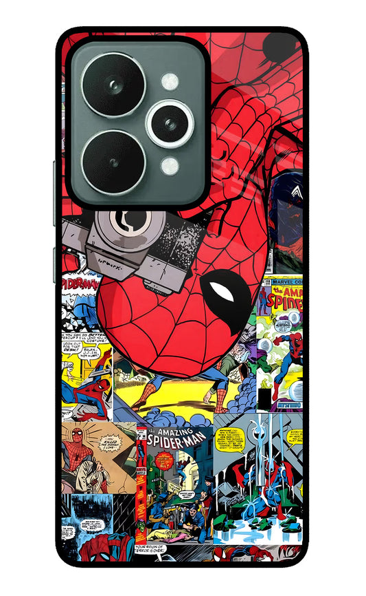 Spider Man Realme 15 Glass Case