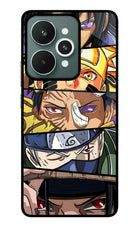 Naruto Character Realme 15 Glass Case