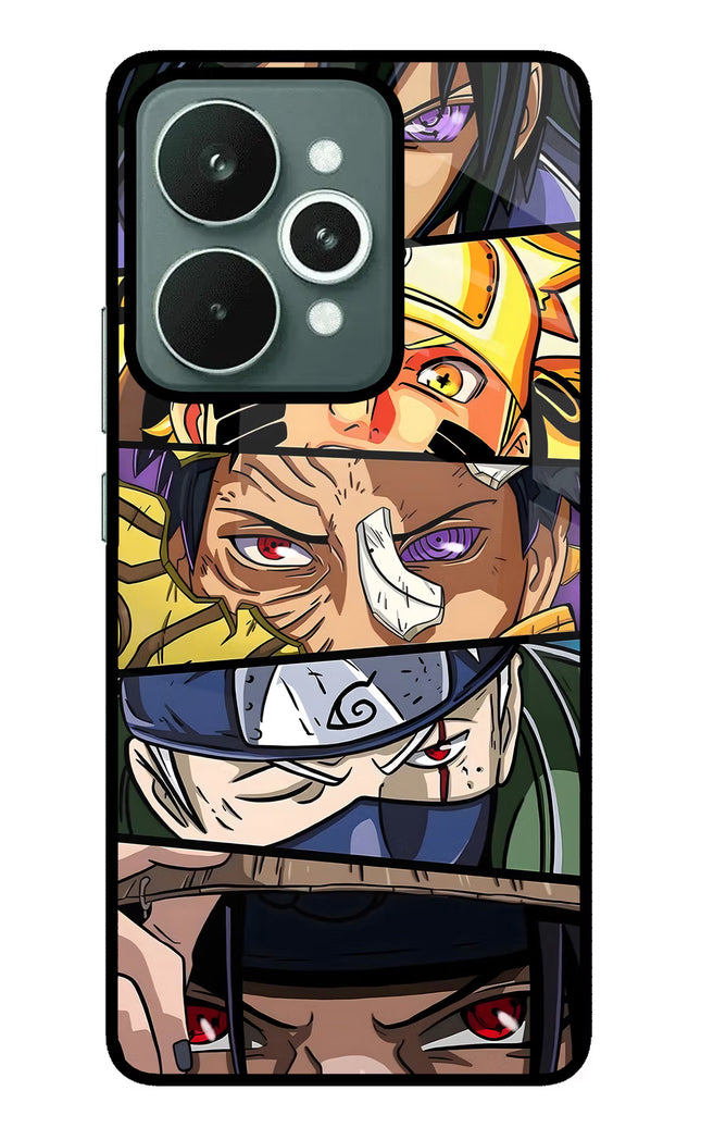 Naruto Character Realme 15 Glass Case