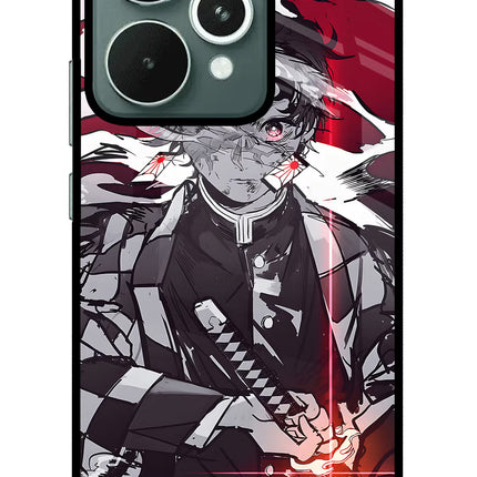 Demon Slayer Realme 15 Glass Case