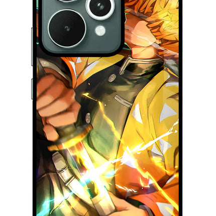 Demon Slayer Realme 15 Glass Case
